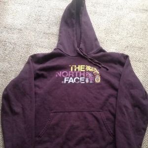 Purple North Face Sweatshirt
