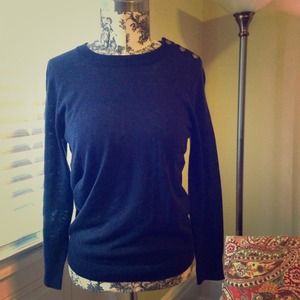 ***SOLD*** J Crew Button Shoulder Sweater NWT