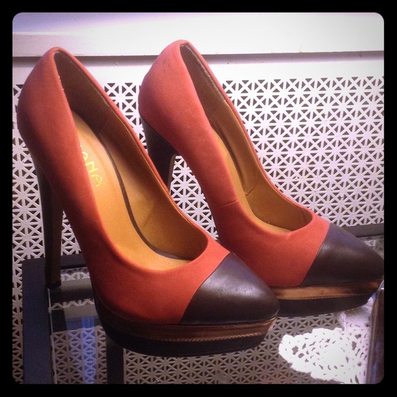 Gorgeous 3 Tone Platform Stiletto Heels
