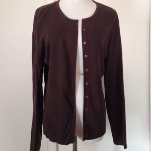 2 piece brown sweater set