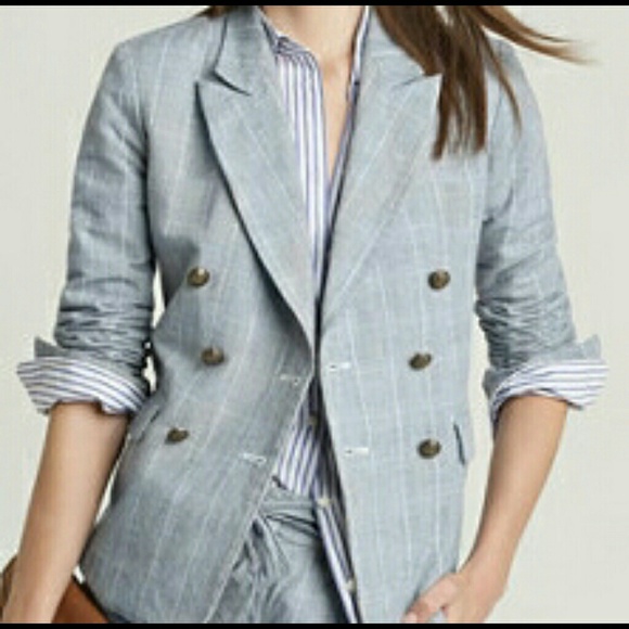 J.Crew Sidewalk blazer in summer plaid - Picture 4 of 13