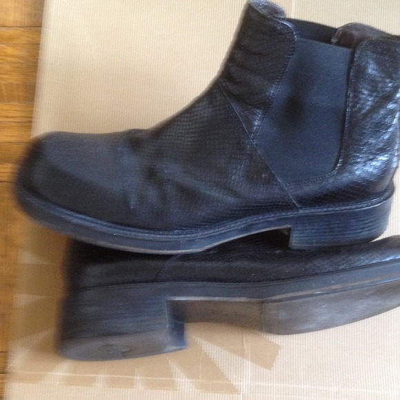 Mens Kenneth Cole 3/4 lizard skin boots Wow🚀🚀