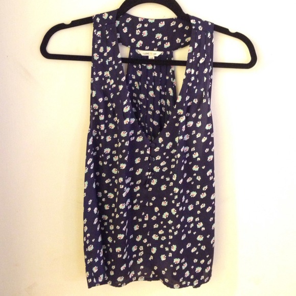 Floral Razorback Tank - Picture 1 of 3