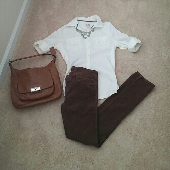 SOLD J Brand Brown cords