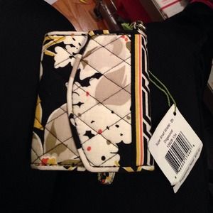 Wallet fits iphone 5 and 6 convenient wristlet