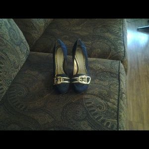 FINAL PRICE BCBGirls Denim Heel