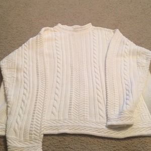 LL Bean Cream Sweater