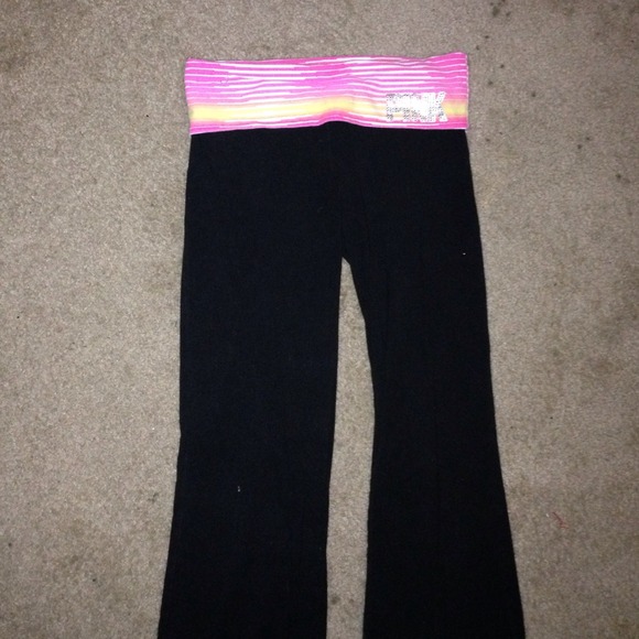 Pink Victoria's Secret Yoga Pants , Size Small