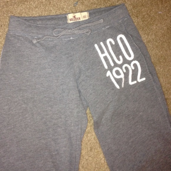 Grey Hollister Sweatpants