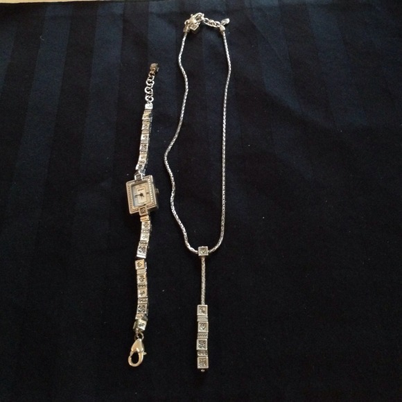 Brighton watch and matching lariat - Picture 1 of 3