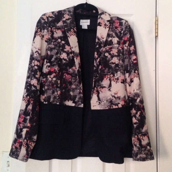 Floral & Navy Club Monaco Blazer