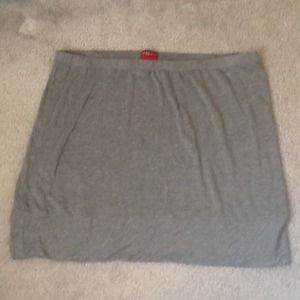 Gray skirt