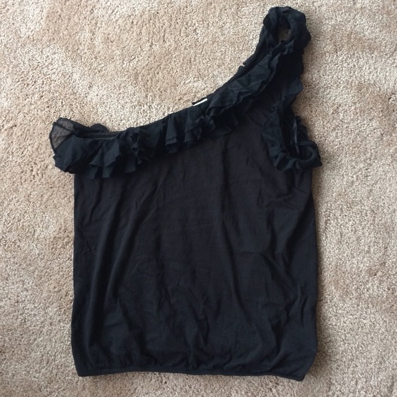 J.Crew one-shoulder ruffle top - Picture 3 of 3