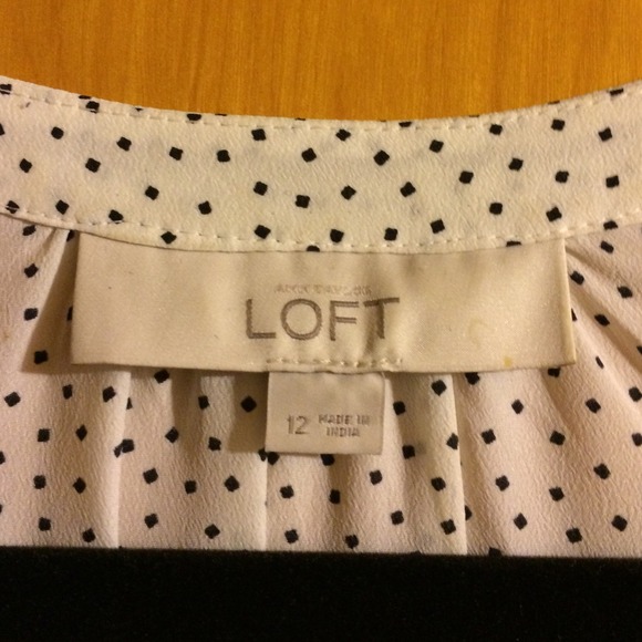 Loft size 12 blouse/skirt dress - Picture 4 of 4