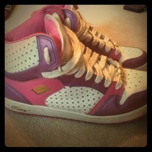 glam pie pastry high top sneakers