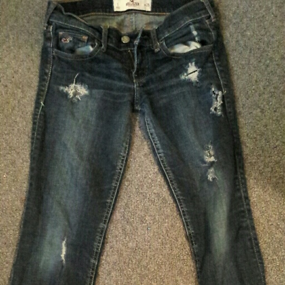 Hollister ripped denim jeans - Picture 1 of 1