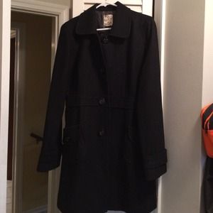 Black dress coat
