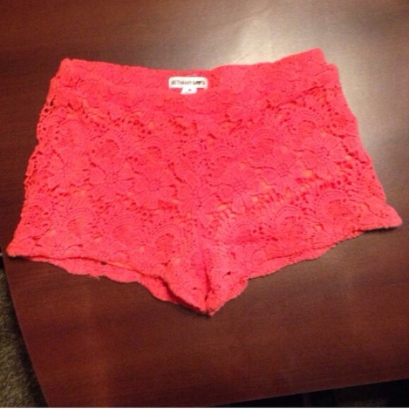 Lace shorts