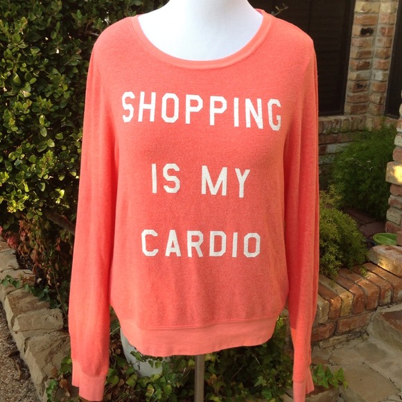 Wildfox Sweaters - SHOPPING IS MY CARDIO