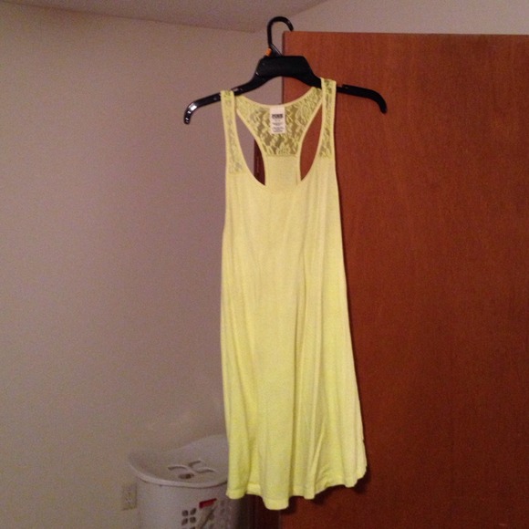 Victoria Secret Lime green body dress