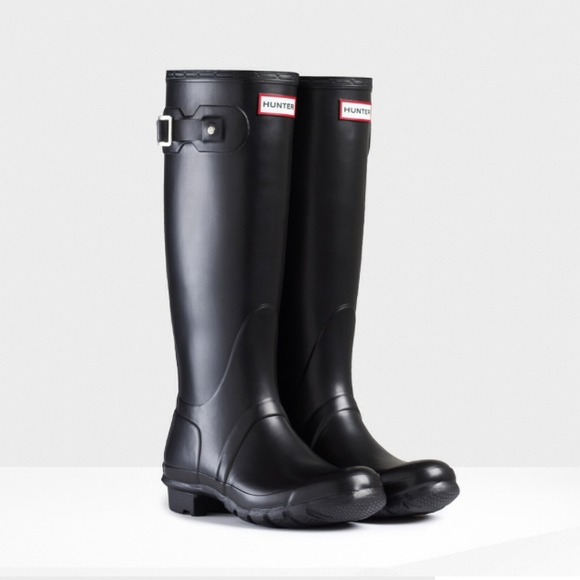 Black Original Tall Hunter Rain Boots