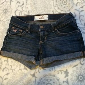 Hollister jean shorts 0
