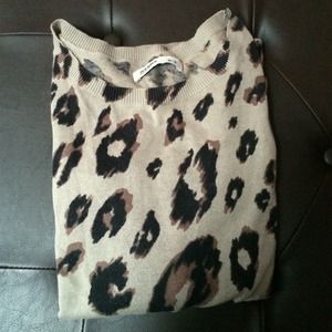 Cheetah sweater