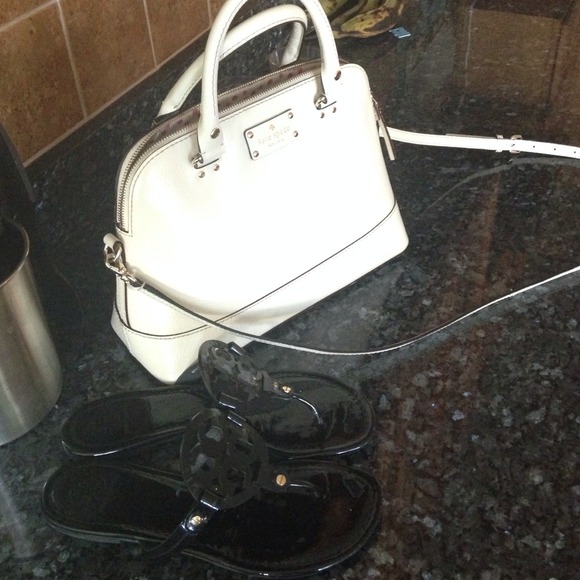 Tory Burch Miller Sandals & Kate Spade Crossbody