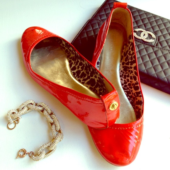 Coach Shoes - 🎉HP/PM EDITOR SHARE COACH Patent Ballet Flats