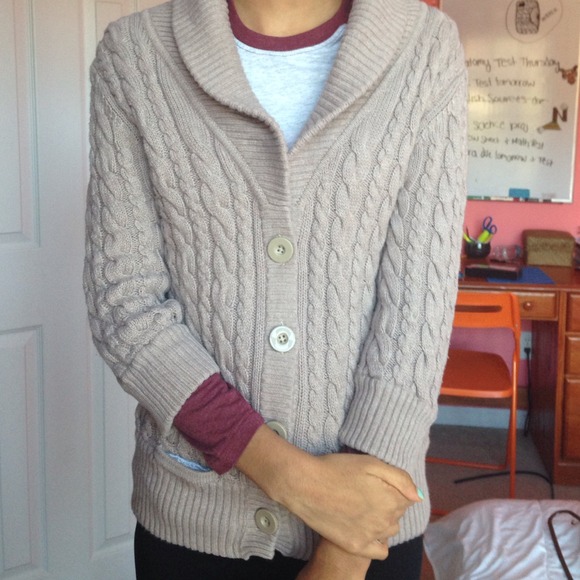 Cable Knit Cardigan
