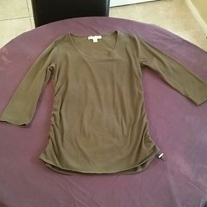 Olive green Michael kors top