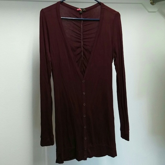 BUNDLE: Burgundy/Navy long sleeve for @redchili