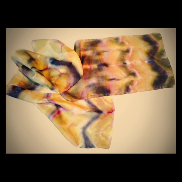 Hand Painted Silk Scarf handmade can custom order