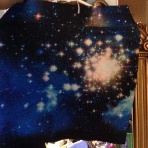 Galaxy mini skirt