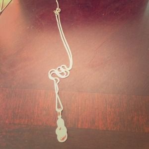 Pink sandal necklace