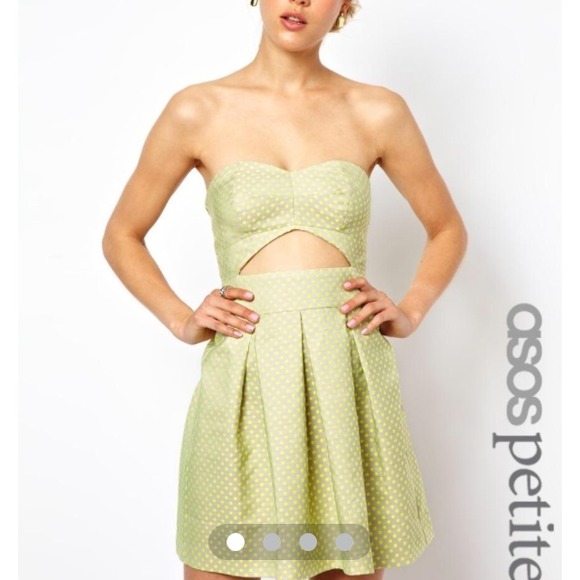 ASOS Dresses - ASOS NEON DOT DRESS | size 6P ASOS Dresses - ASOS NEON DOT DRESS | size 6P
