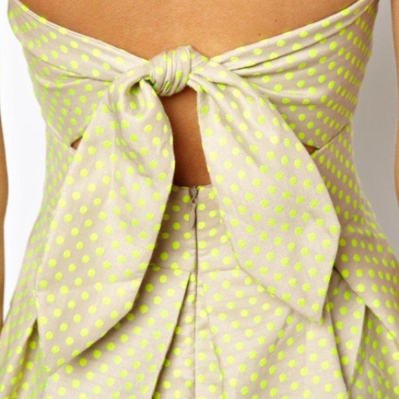 ASOS Dresses - ASOS NEON DOT DRESS | size 6P ASOS Dresses - ASOS NEON DOT DRESS | size 6P