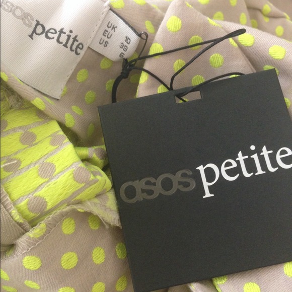 ASOS Dresses - ASOS NEON DOT DRESS | size 6P ASOS Dresses - ASOS NEON DOT DRESS | size 6P