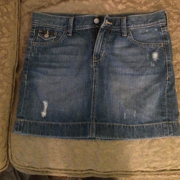 Denim skirt