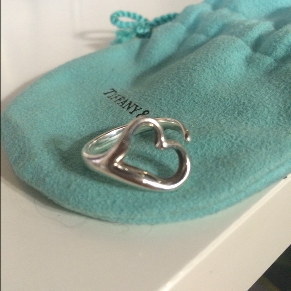 Tiffany Elsa Peretti Open Heart Ring