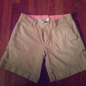 Khaki shorts