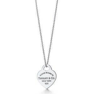 Tiffany's heart pendant necklace