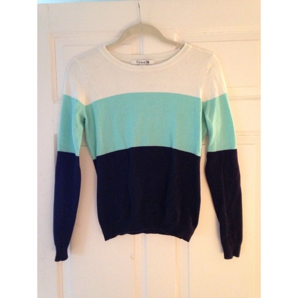 SUPER SALE: Forever 21 Nautical Striped Sweater