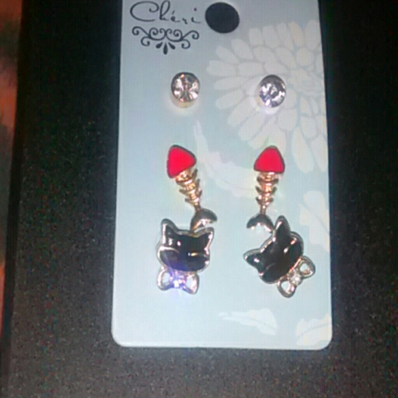 3 pair earring set