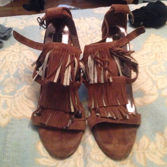Steven by Steve Madden Bohemian suede heel