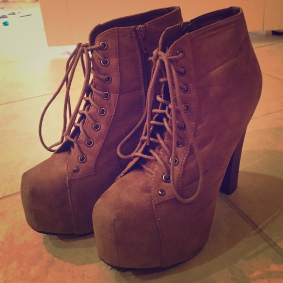 Taupe Lita style heels