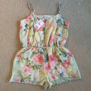 Urban Outfitters Lucca Couture floral romper
