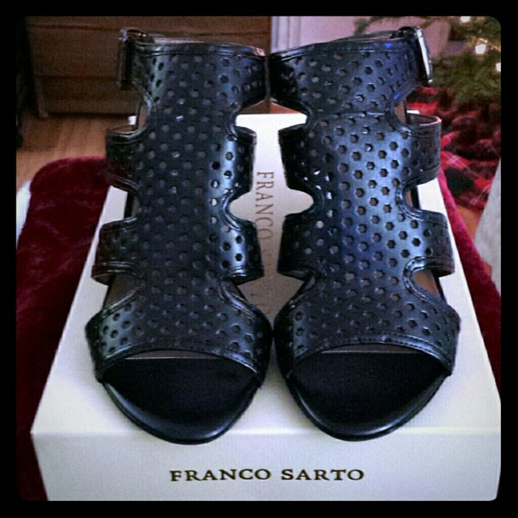**SOLD ON MERCARI** Franco Sarto designer wedges
