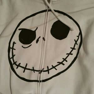 Men's nightmare before Christmas zip up hoodie