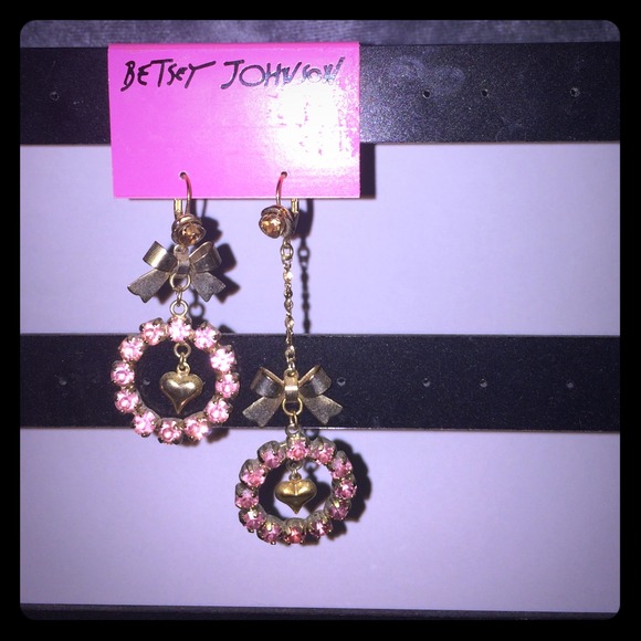Betsey Johnson earrings